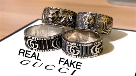 fake gucci ring to trick your friends|Gucci authenticity check.